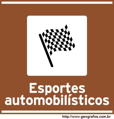 Placa Esportes Automobilisticos Atrativo Turístico