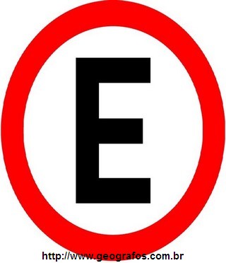 Placa Estacionamento Regulamentado