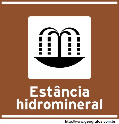 Placa Estância Hidromineral Atrativo Turístico