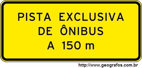 Placa Exclusivo Para Ônibus
