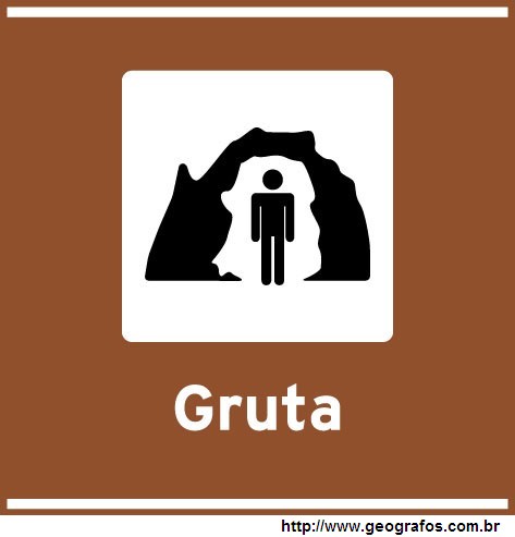 Placa Gruta Atrativo Turístico