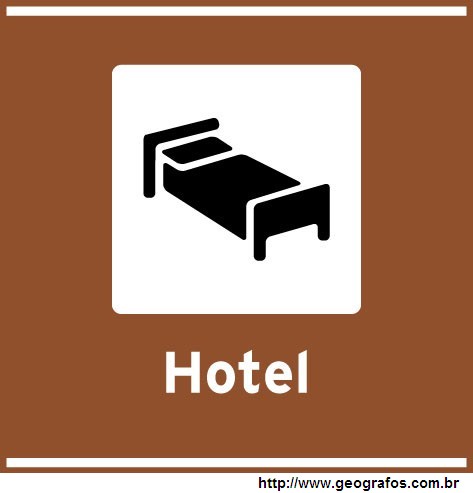 Placa Indicatica de Hotel