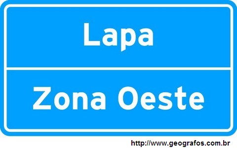 Placa Identificação Lapa
