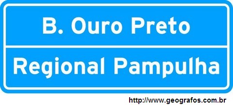 Placa Identificação Ouro Preto