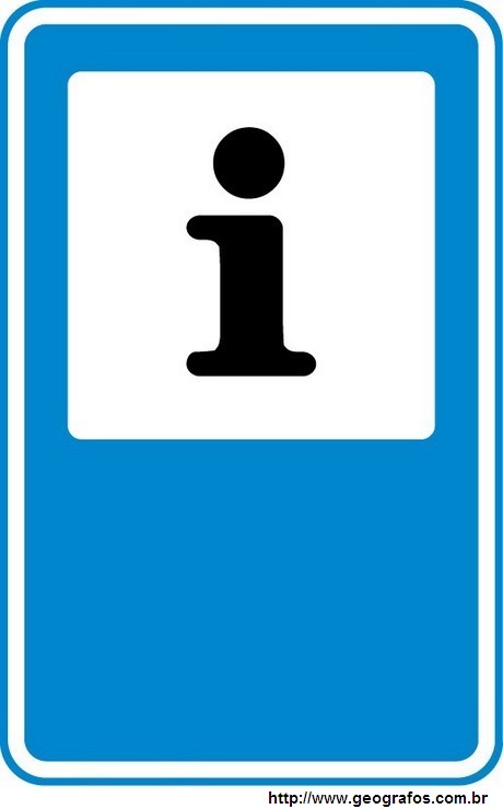 Placa Informação Turística