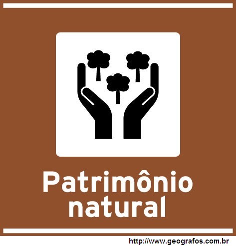 Placa Patrimonio Natural Atrativo Turístico