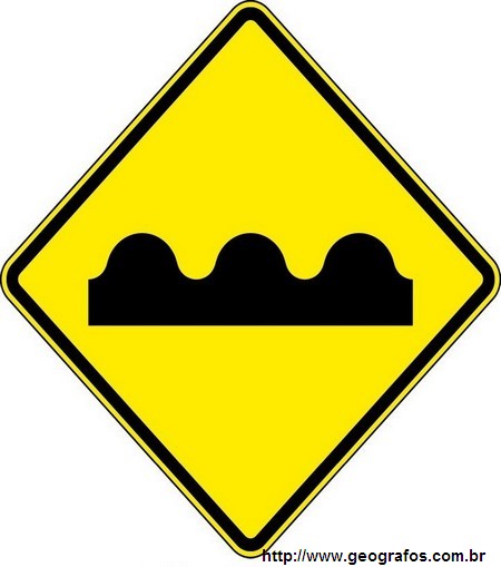 Placa Pista Irregular