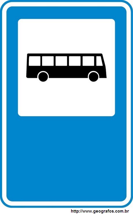Placa Ponto de Parada
