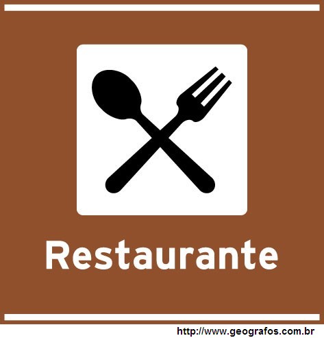 Placa Restaurante Lanchonete