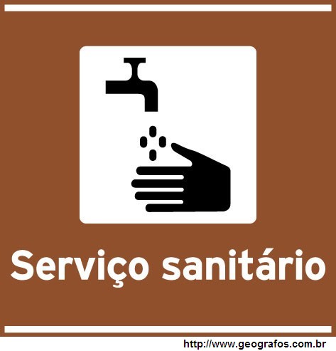 Placa Sanitário Público