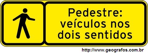 Placa Veículos Nos Dois Sentidos
