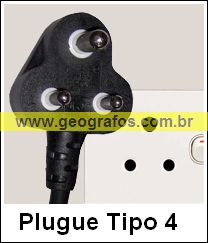 Plugue Elétrico Tipo 4